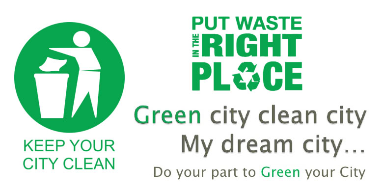 Keep City Clean Logo Vector